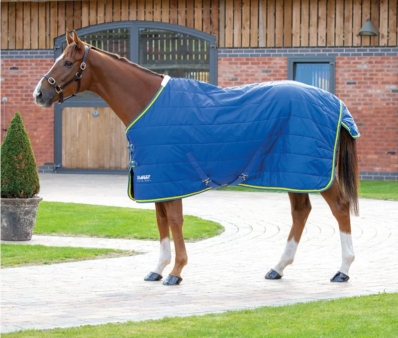 Shires Tempest Original 100g Light/Medium Weight Stable Rug Blue
